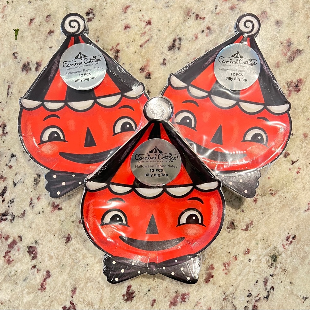 Johanna Parker Billy Big Top paper plates